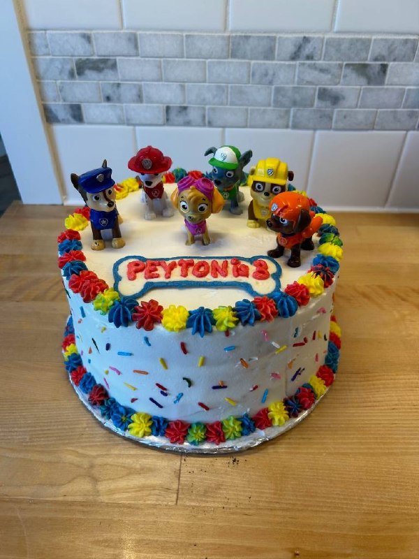Paw Patrol Birthday Cake