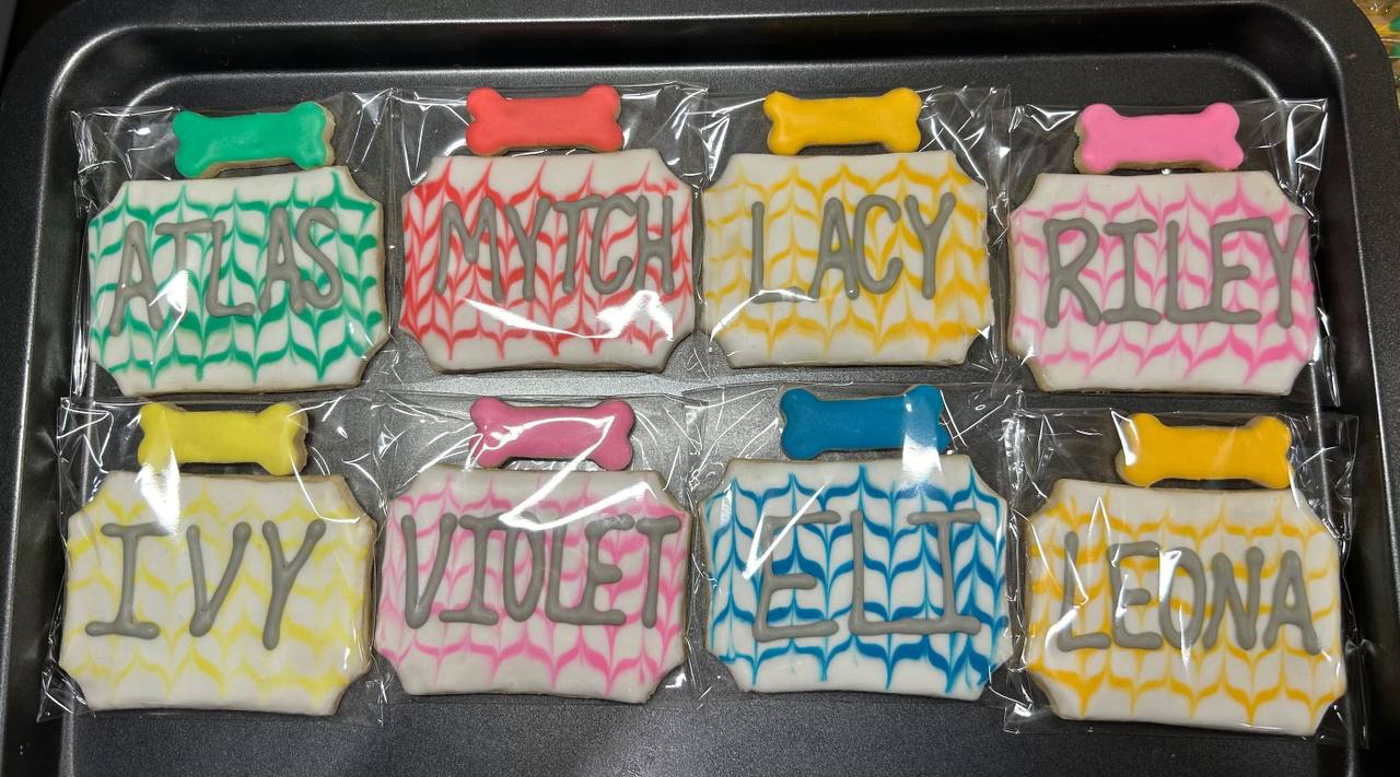Personalized Name Cookies