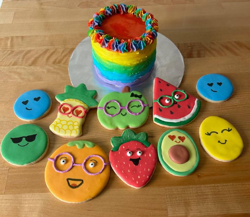 Pure Yum Bakery Custom Birthday Cake